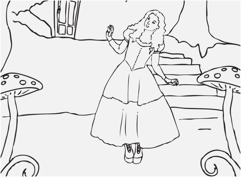 Tim Burton Coloring Pages Display Perfect Alice In ...
