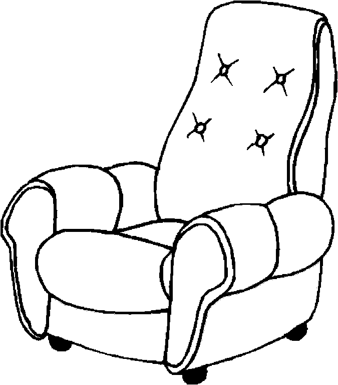 117 Best Furniture Coloring Pages for Kids - Updated 2018