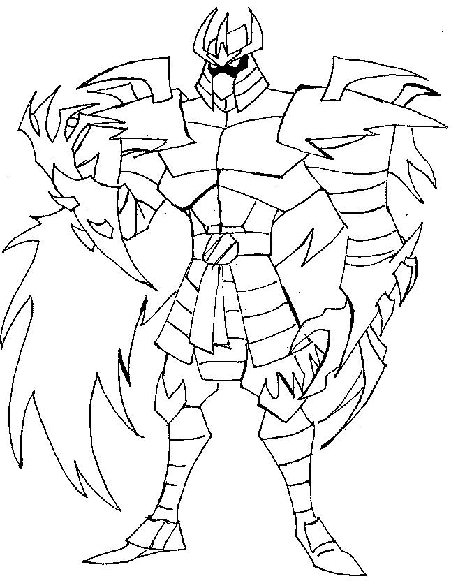 Shredder Coloring Pages - Coloring Pages Kids 2019