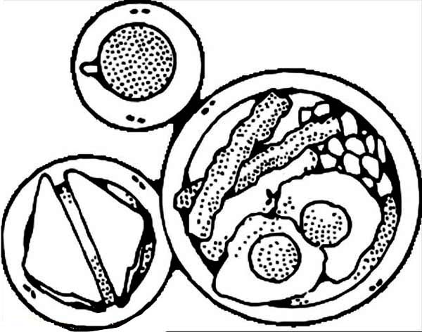 Mothers Cook For Breakfast Coloring Page : Coloring Sun