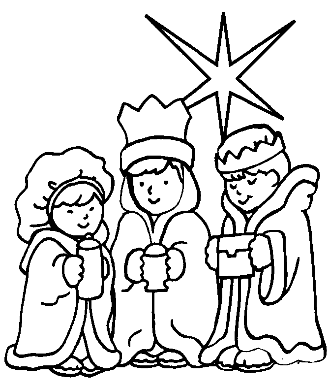 Coloring Page - Christmas bibel coloring pages 1