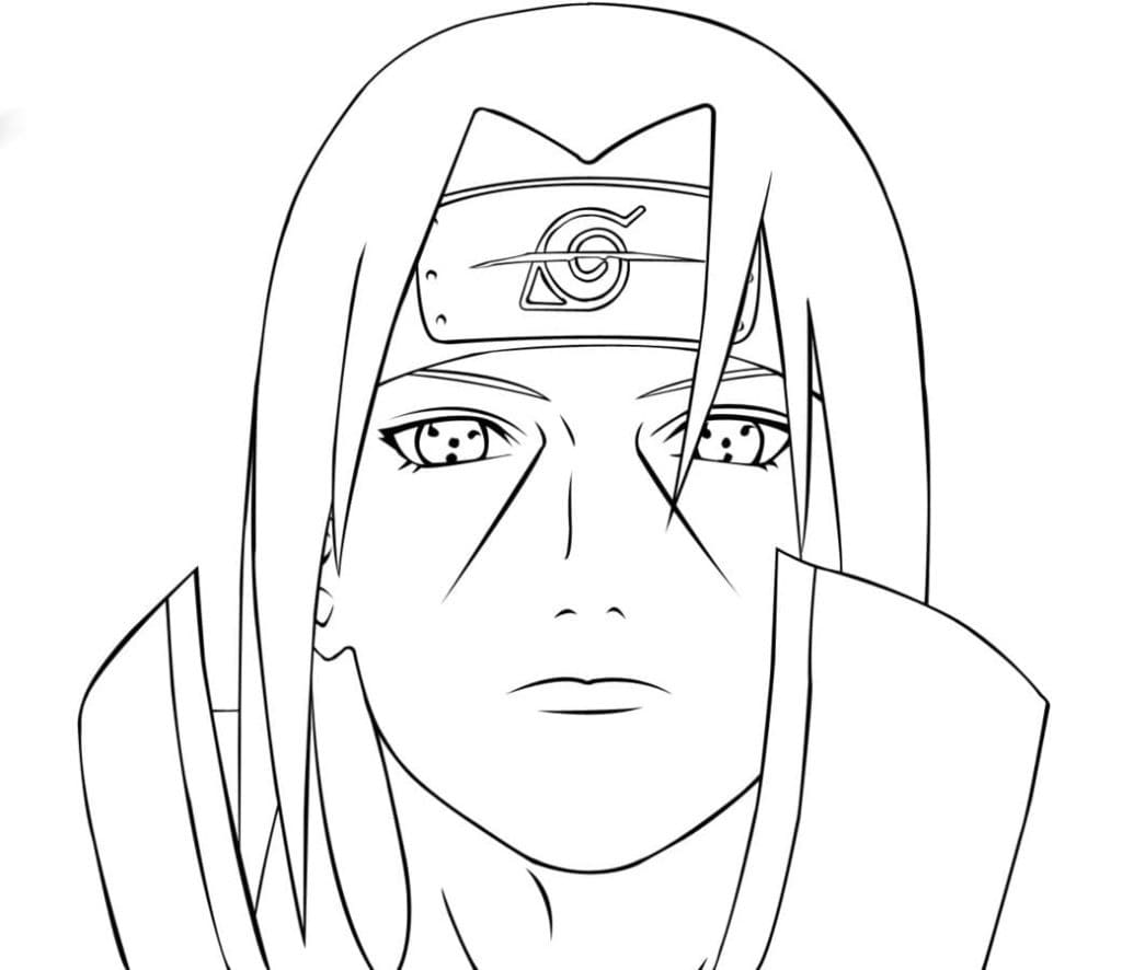 Itachi Coloring Pages