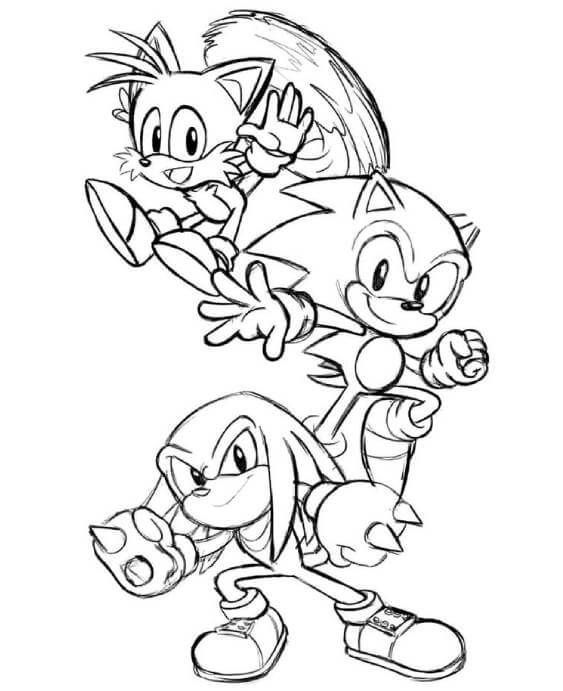 Sonic 2 Coloring Pages Coloring Home
