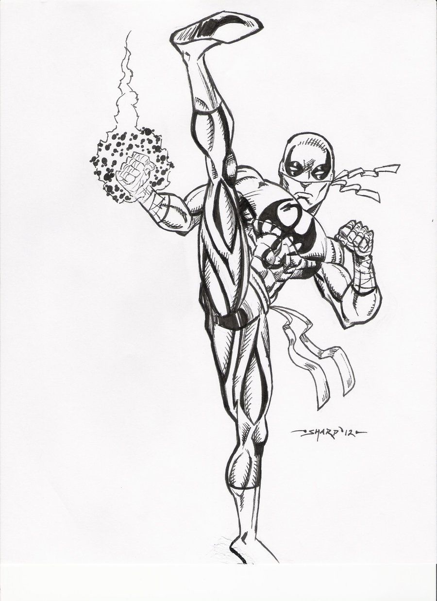 Iron Fist Coloring Pages - Coloring Home