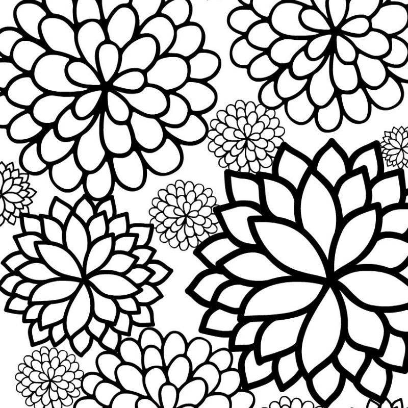 Medium Coloring Pages - Coloring Home