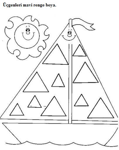 coloring pages : Preschool_triangle_worksheets_trace_and_color Coloring  Pages Trace And Color Worksheetseschool Triangle For Crafts Trace And Color  Worksheets Preschool ~ awarofloves