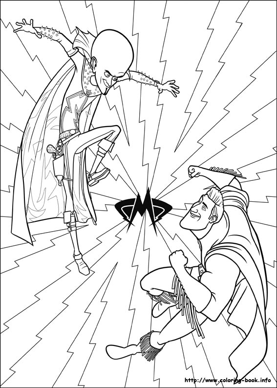 Megamind coloring pages on Coloring-Book.info