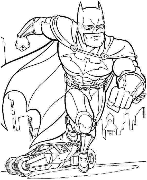 Coloring Pages | Free Printable Batman Coloring Pages