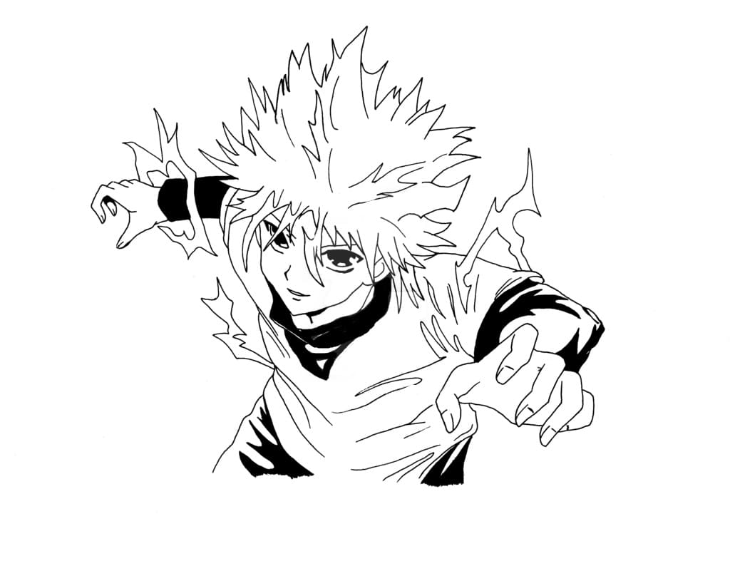Hunter X Hunter Coloring Pages   20 Pictures Free Printable ...