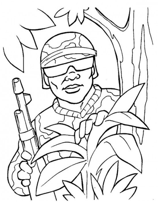 Army Coloring Pages Free | Coloring pages, People coloring pages, Online  coloring
