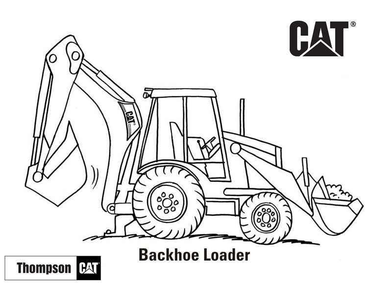 Coloring Pages | Thompson Tractor Company, Inc.