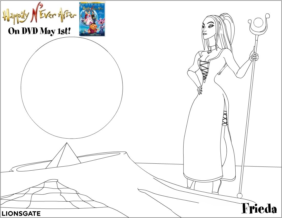 Happily N'Ever After - Free Coloring Pages for Kids - Printable ...