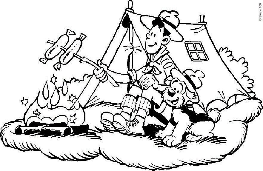 Kids-n-fun.com | 20 coloring pages of Samson and Gert