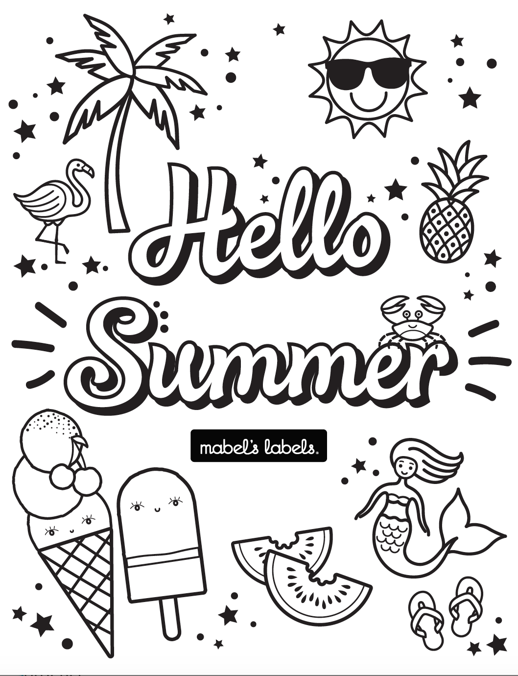 Free summer printables for kids