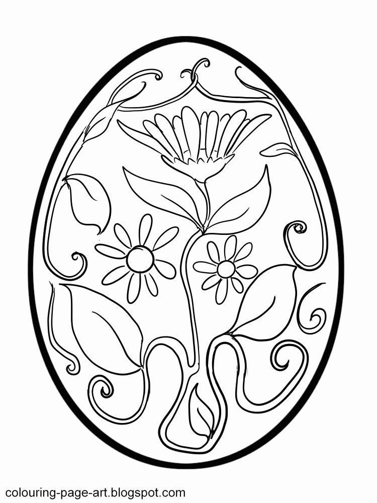 Easter Flower Coloring Pages Awesome Colouring Page Art Symb… – World of  Flowers