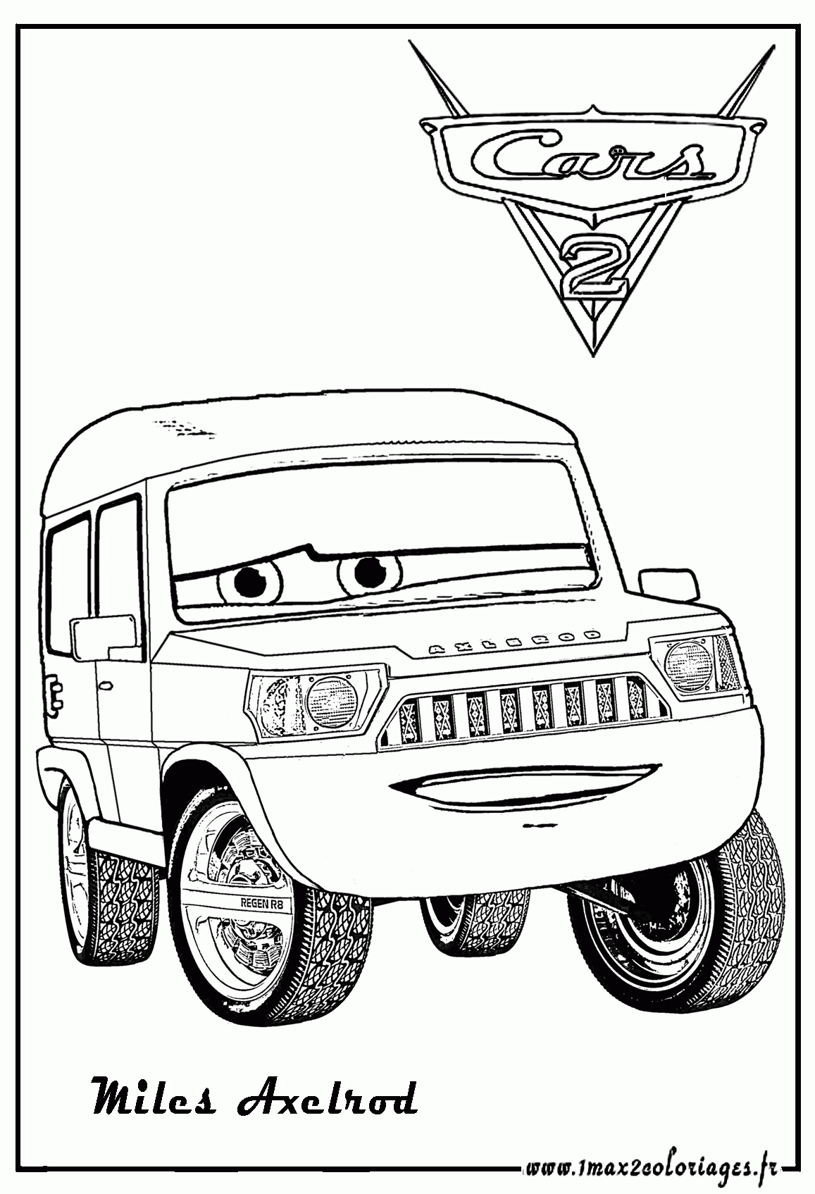 Coloring Pages ALL CARS 2 - Coloring Home