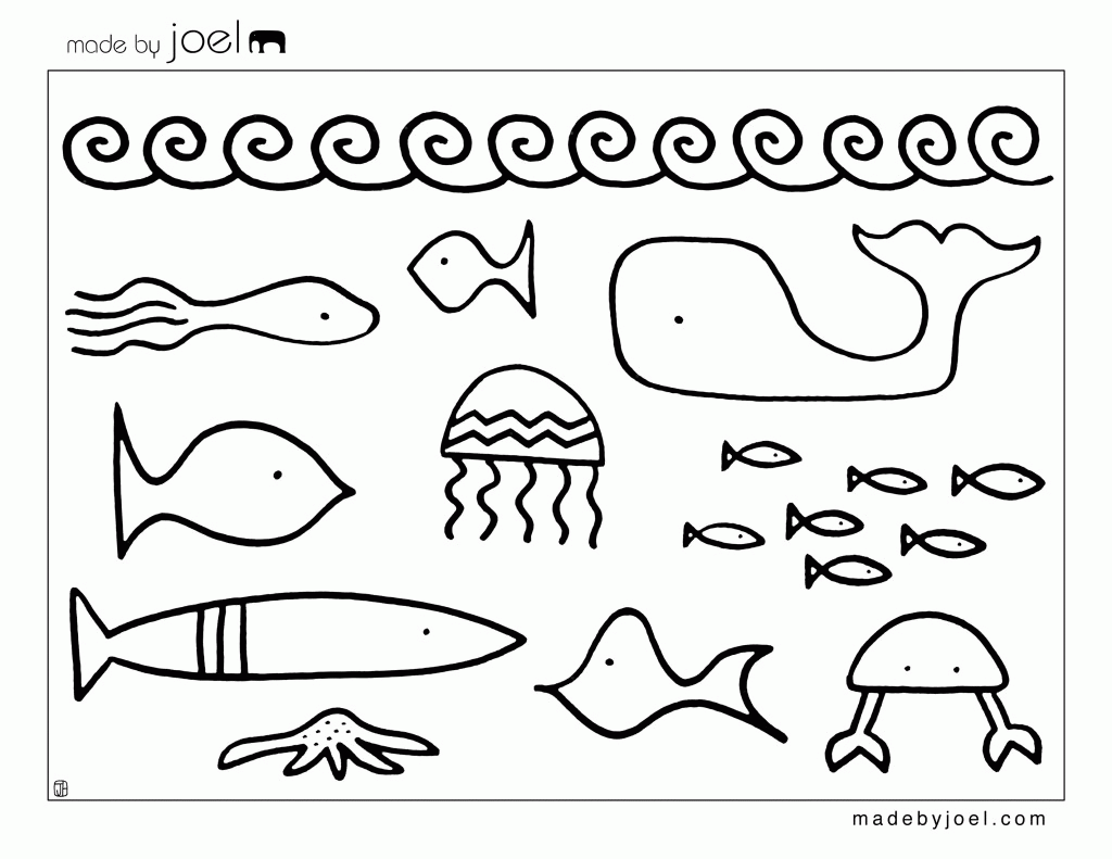 FREE PRINTABLE UNDERWATER COLORING PAGES Â« Free Coloring Pages