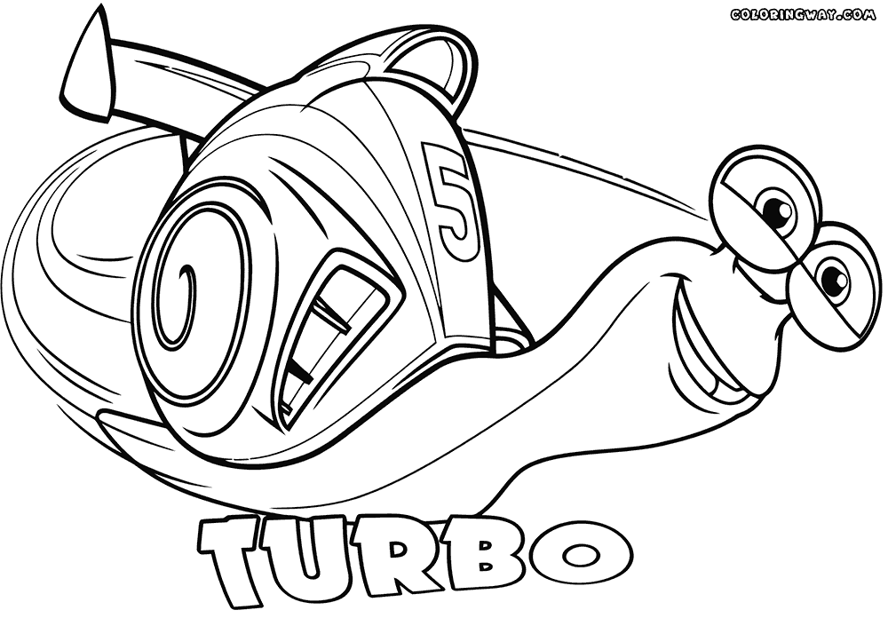 Turbo Coloring Pages | Coloring Pages To Download And Print - Coloring Home