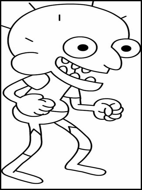 Clarence Printable Coloring Pages 11
