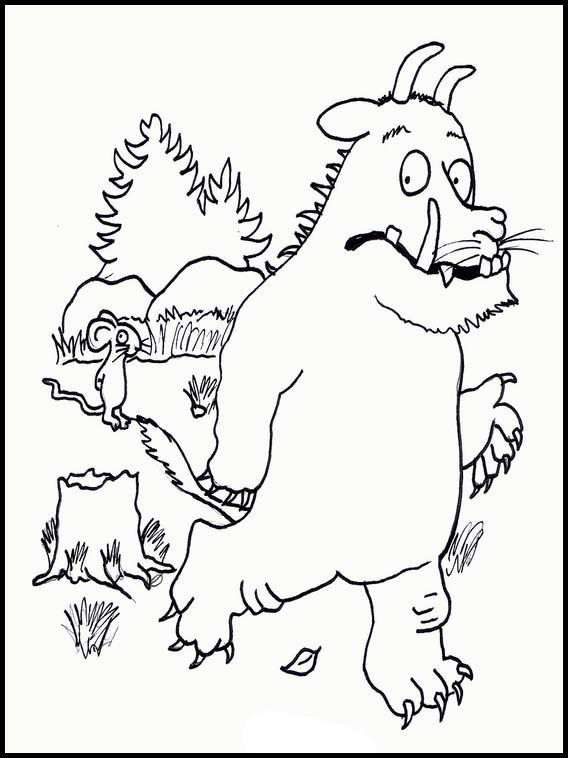 The Gruffalo 1 Printable coloring pages for kids | The ...