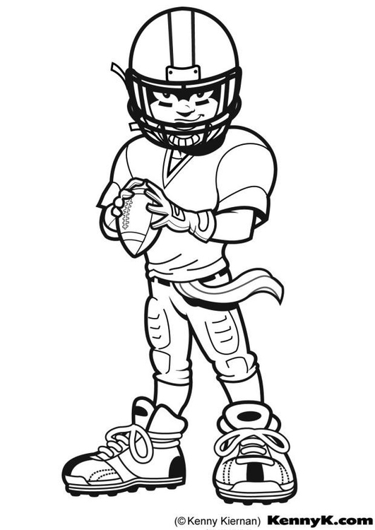 Coloring Page rugby - free printable coloring pages