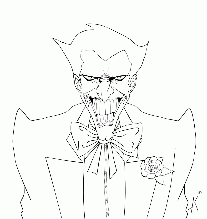 joker coloring pages - High Quality Coloring Pages