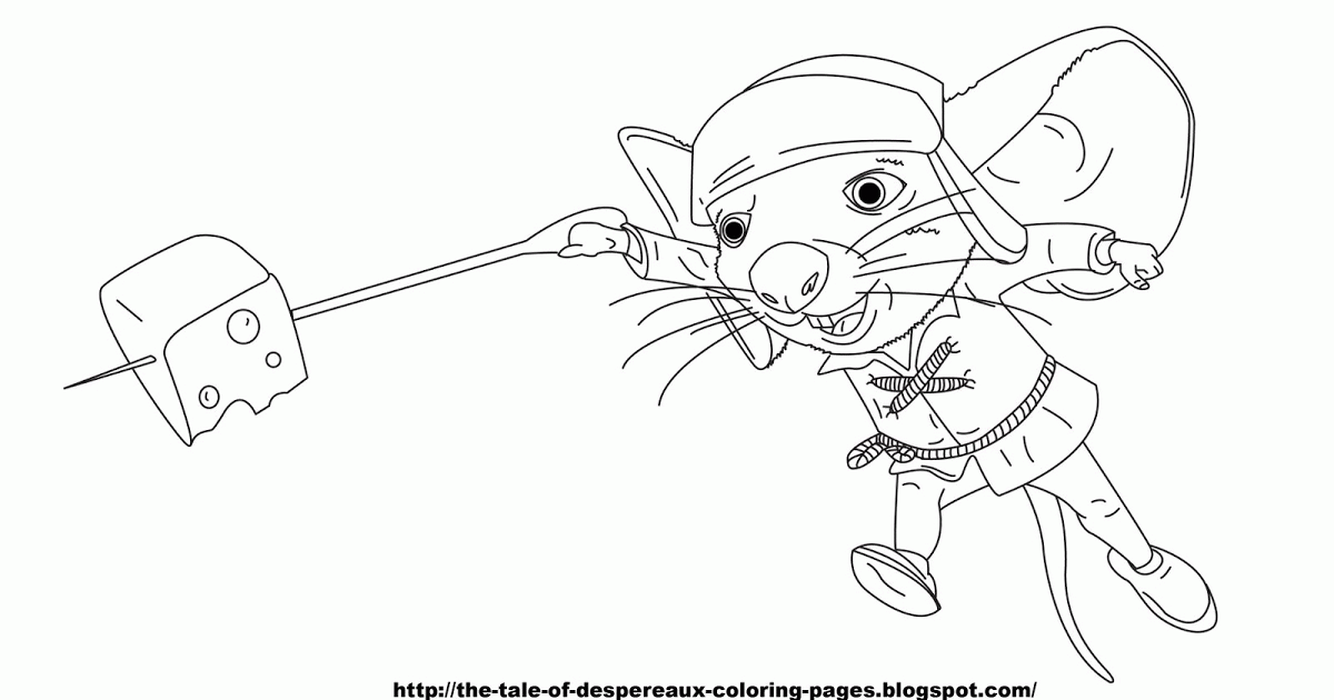 The Tale of Despereaux Coloring Pages: Even More The Tale of ...