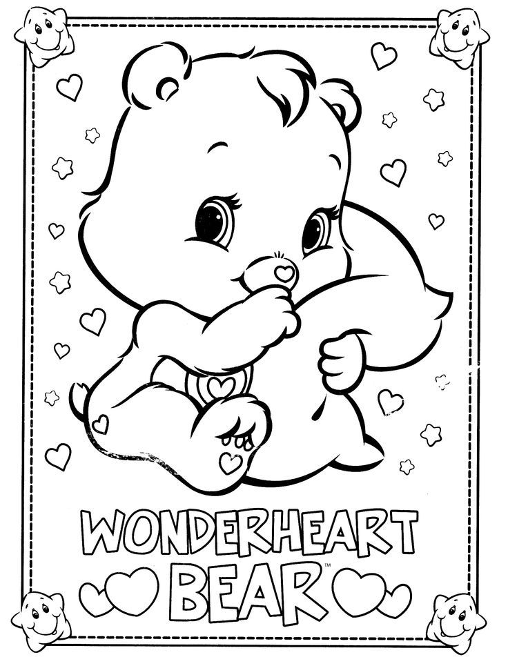 care bears coloring pages printable PICTURE 66387 - VoteForVerde.com