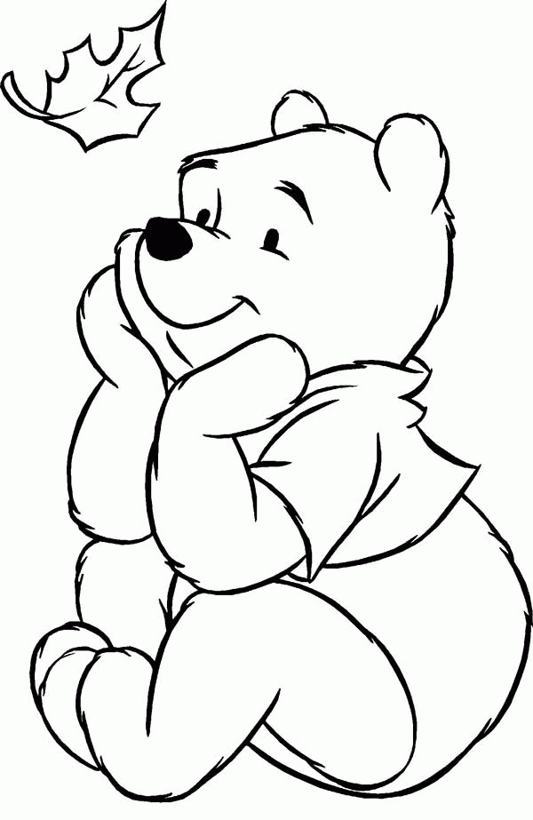 Free Pooh Bear Coloring Sheets - Coloring Page