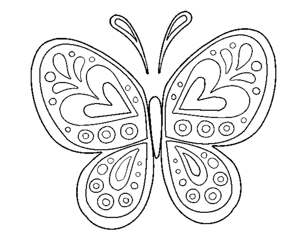 Free Butterfly Mandala Coloring Pages - Coloring Home