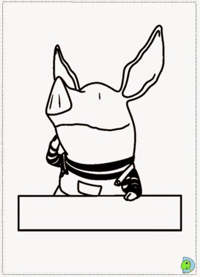 Dinokids - Desenhos para colorir: Desenhos de Olivia a porquinha ...