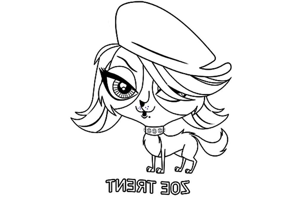 free littlest pet shop coloring pages - Printable Kids Colouring Pages