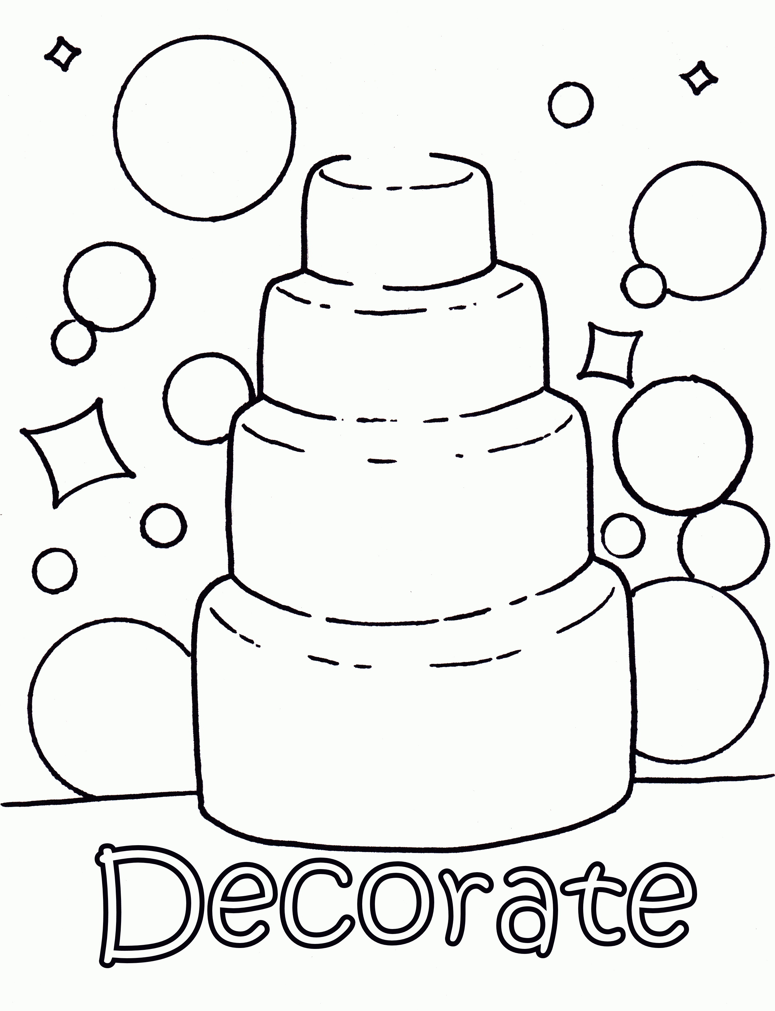 Wedding Dress Coloring Page