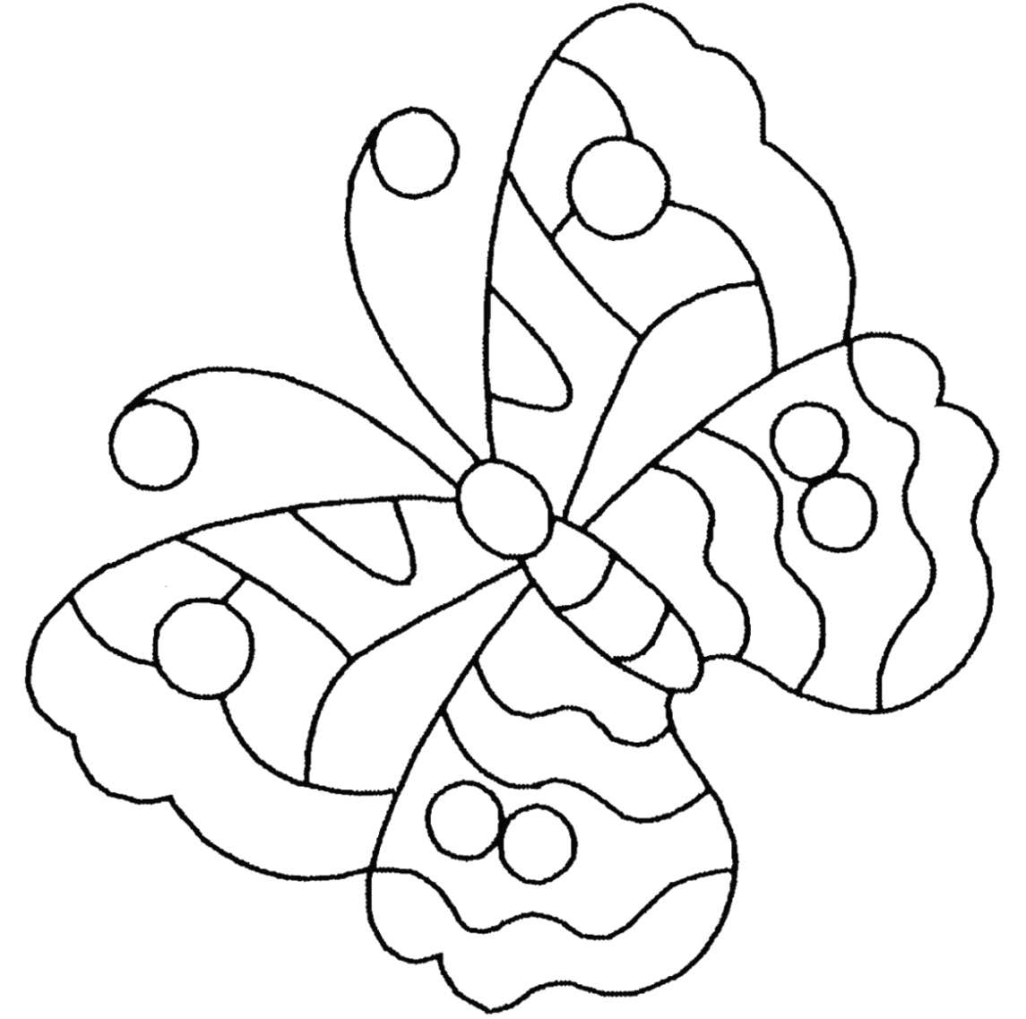 Cute Butterfly Coloring Sheets | Coloring Online