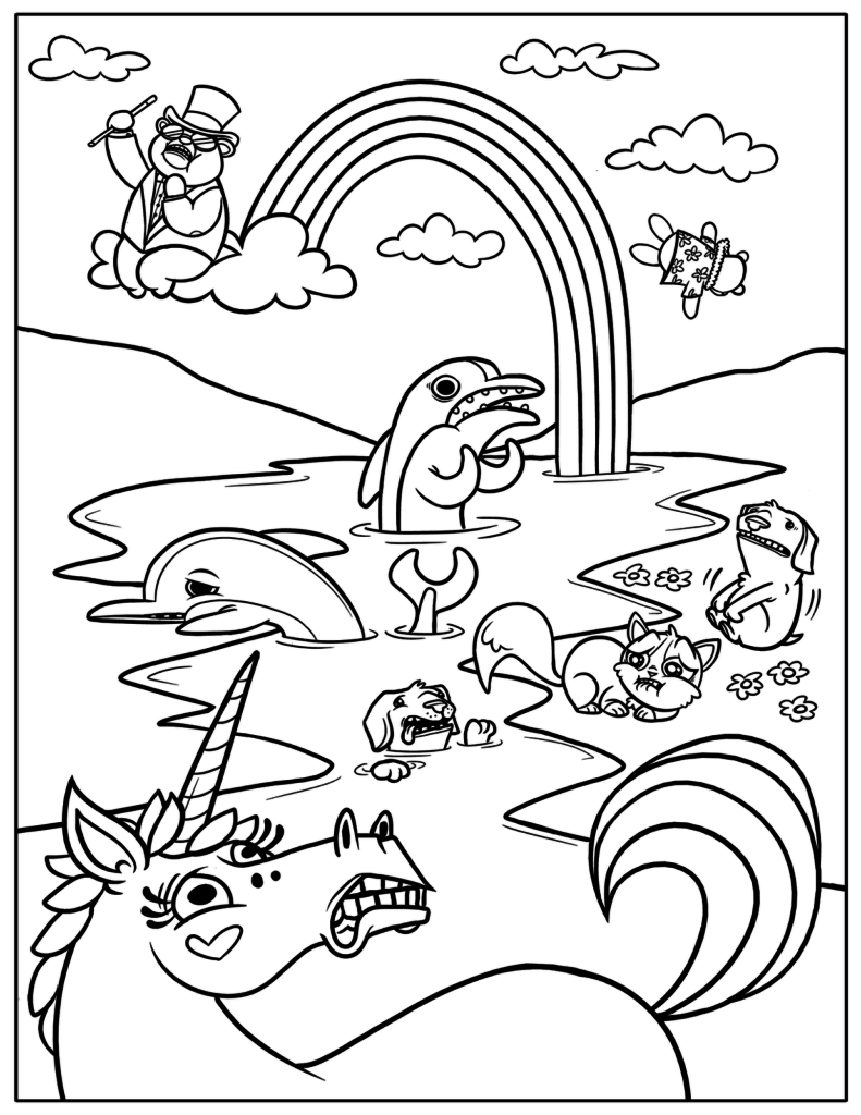 New Coloring Page: Free Printable Rainbow Coloring Pages For Kids ...