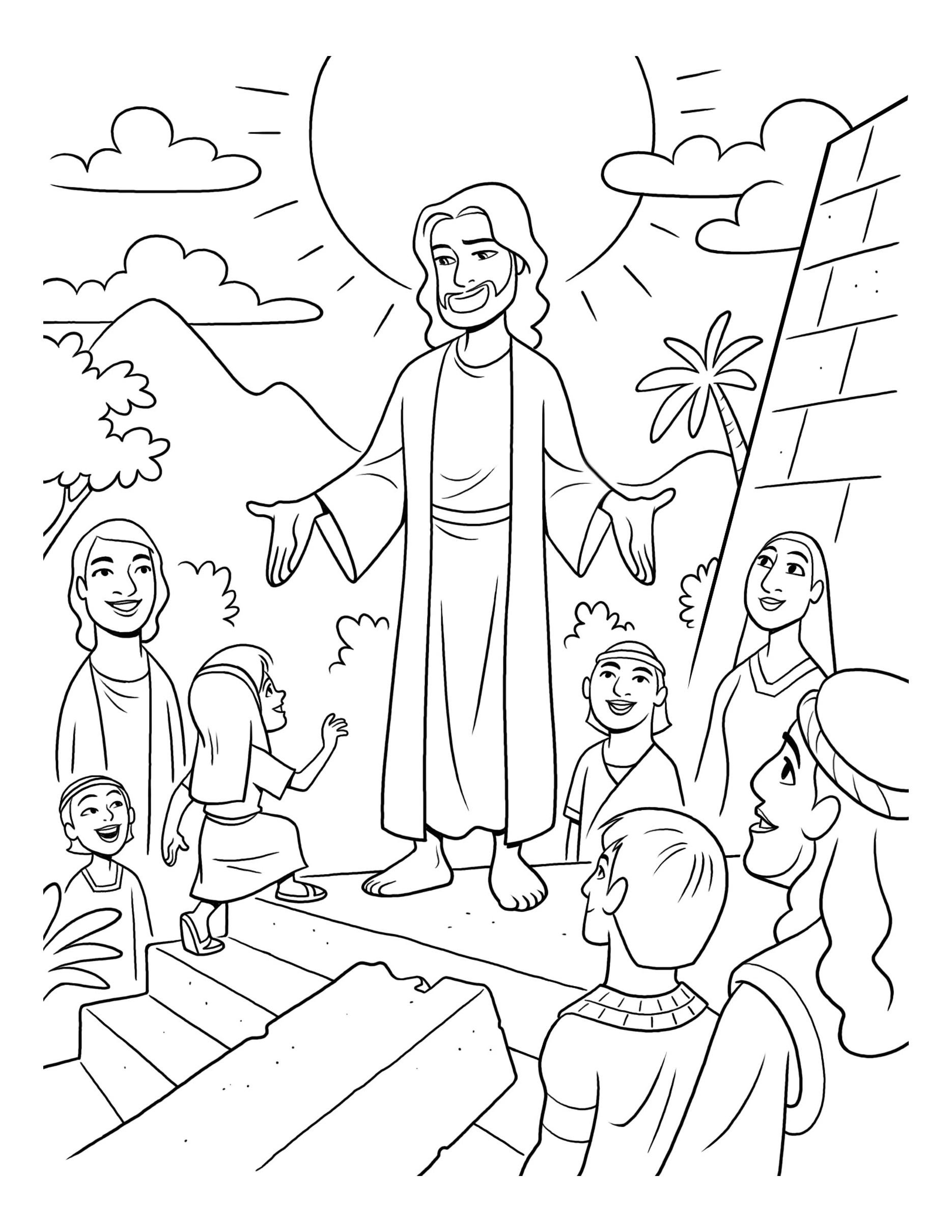 Christ Visiting the Americas