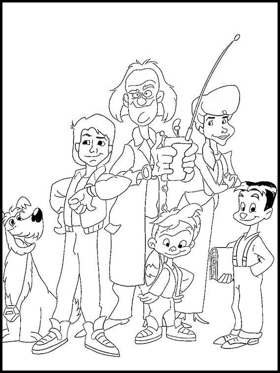 Coloring Book Back to the Future 4