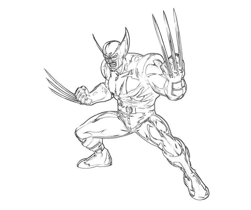 12 Pics of Free Wolverine Coloring Pages - Wolverine Coloring ...