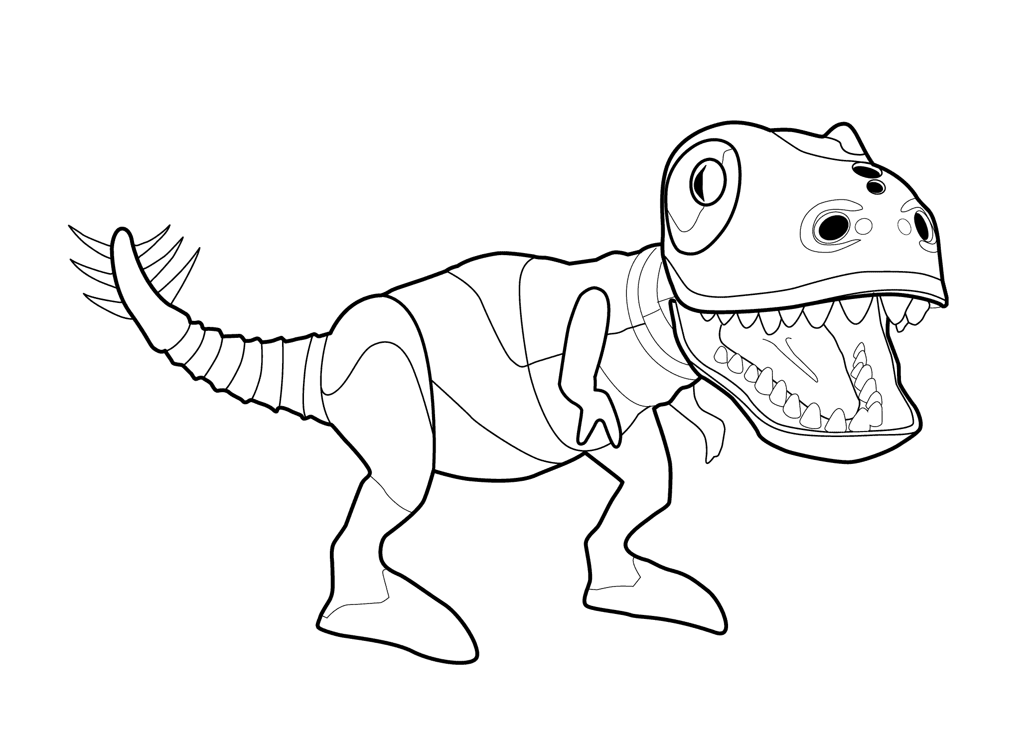 Dinosaur King Coloring Pages - From two to six or seven. | ConnectorPhotos