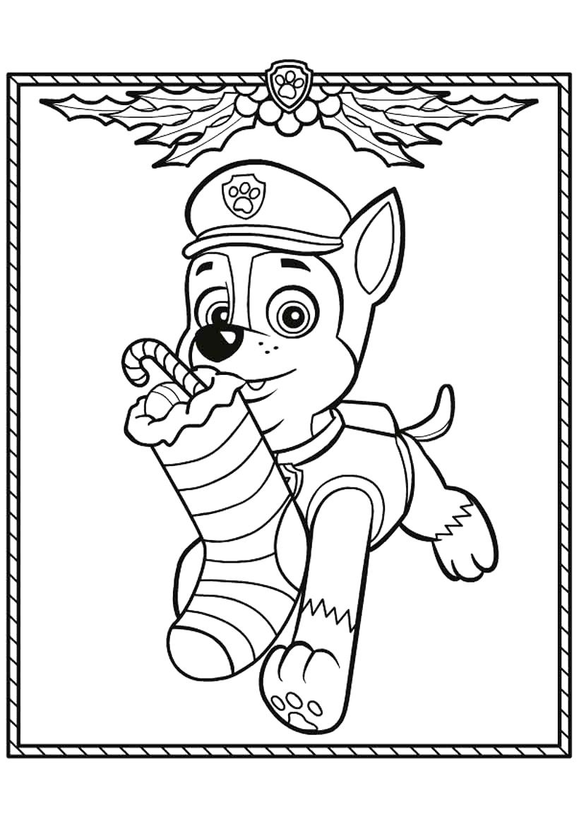 Image result for paw patrol christmas colouring in | Paw patrol coloring, Paw  patrol christmas, Paw patrol coloring pages