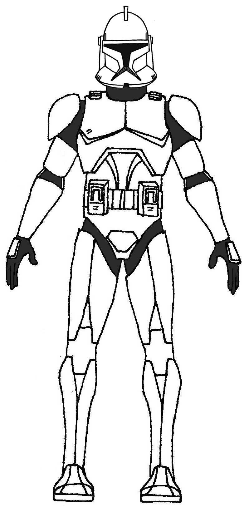 Clone Trooper Coloring Sheets (Page Coloring Home