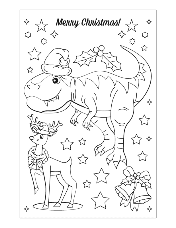 25 Free Christmas Coloring Pages ...