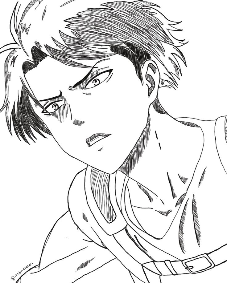 Levi Ackerman sketch - Fanart | Attack on titan tattoo, Anime sketch, Anime  character drawing