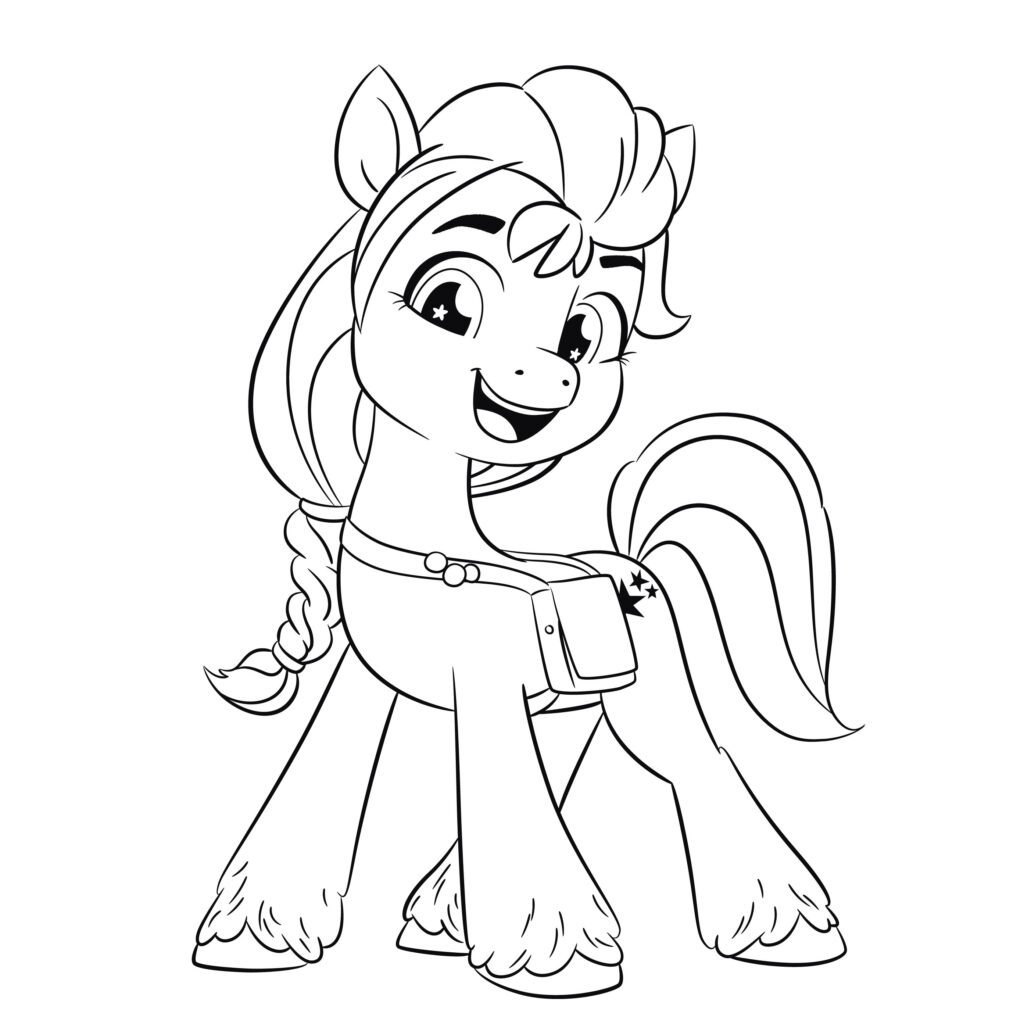 Sunny Starscout My Little Pony A New Generation Coloring Pages Download Coloring  Pages For Kids Club