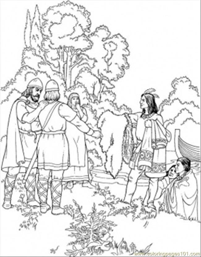 Gifts Coloring Pages #9 - Free Printable Coloring Pages Vikings ...