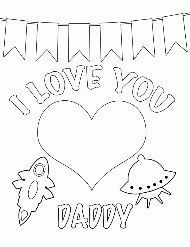 Free Printable Daddy Coloring Pages - High Quality Coloring Pages