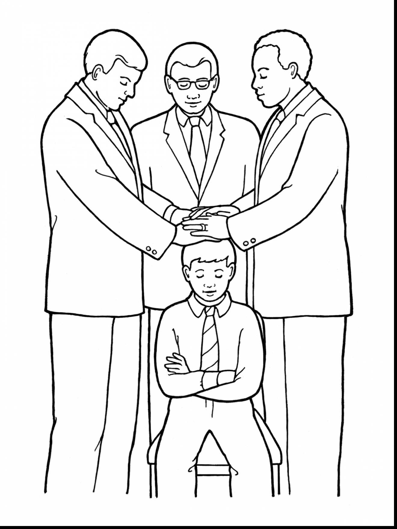 Marvelous Lds Missionary Coloring Page With Book Of Mormon - Coloring Home