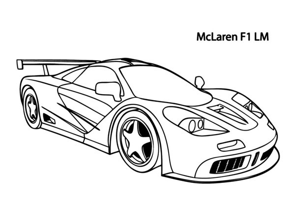 Supercars Gallery: Supercar Coloring Pages