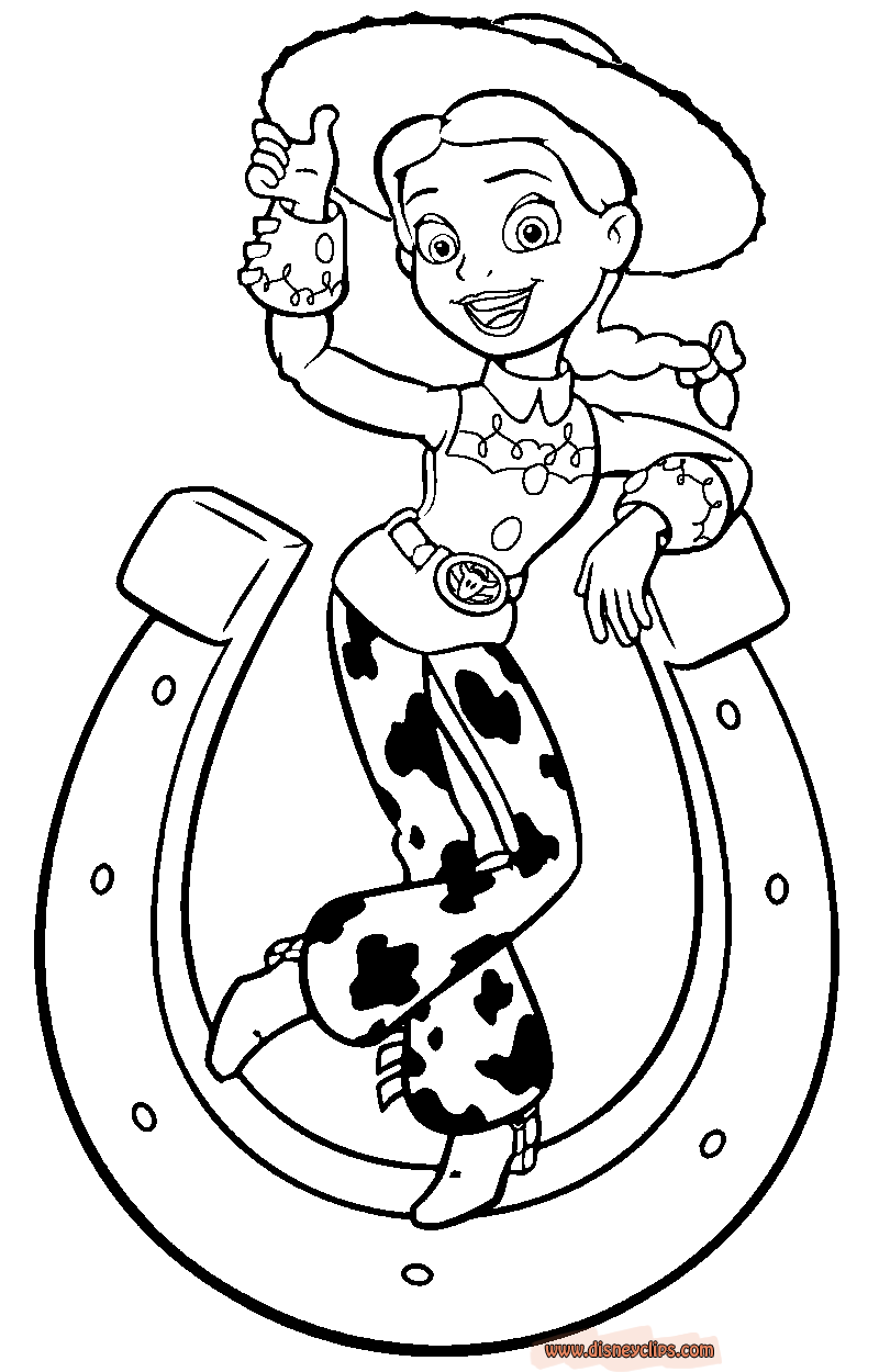 Buzz And Jessie Coloring Pages - Coloring Pages For All Ages