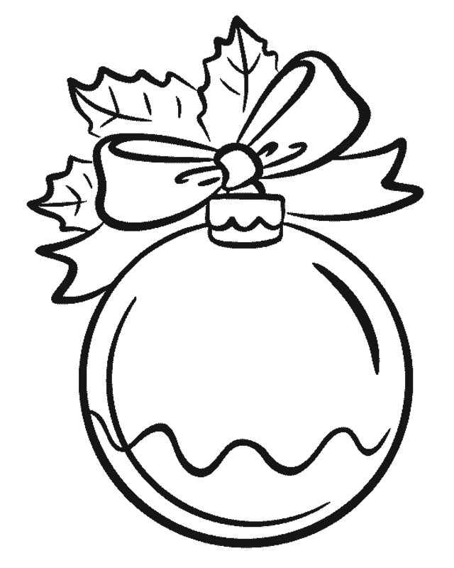 Ornaments Coloring Pages - Coloring Home